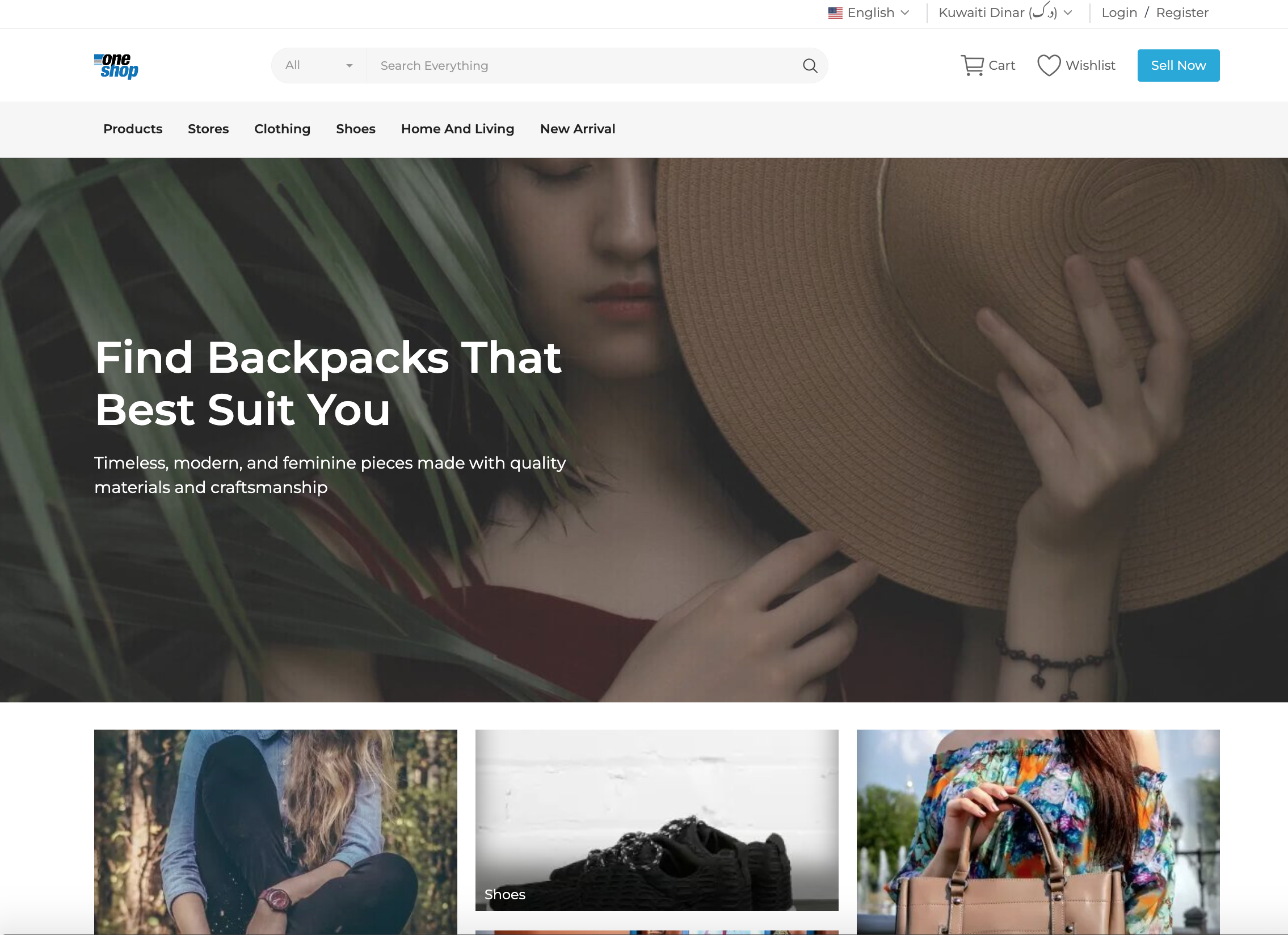 OneShop Multi-Vendor E-Commerce Marketplace